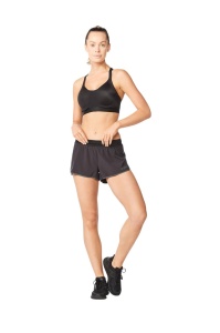 2XU - Pantaloni scurti de alergare pentru femei - Light Speed 3" Short - negru reflectorizant - Img 2