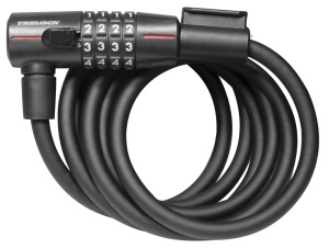 Antifurt bicicleta Trelock KS415 110 15 Code, negru - Img 2