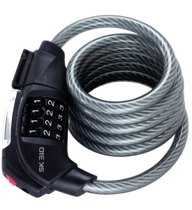 Antifurt Bicicleta Trelock Sk 310 150 Dragon, Nivel 3 6, clema ZK110, negru - Img 2