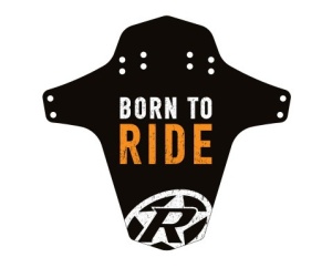 Aparatoare Reverse Born to Ride negru/alb/orange - Img 2