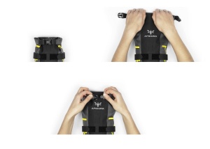 Apidura - geanta bicicleta Expedition Fork Pack 4.5L litri, fara suport prindere - gri negru - Img 9