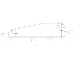 Apidura - geanta cadru bicicleta Racing Long Top Tube Pack 2 litri - negru galben - Img 9