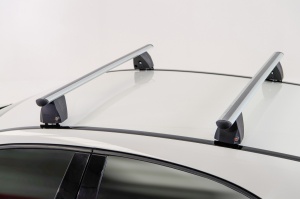 Bare transversale Menabo Delta Silver pentru Seat Cordoba I, 4 usi, model 1993-2002 - Img 2