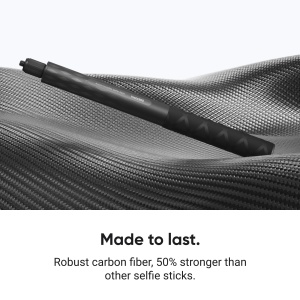 Bat de selfie Insta360 Action Invisible Selfie Stick - fibră de carbon - Img 4