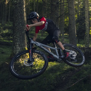 Bicicletă copii MTB Trail Orbea LAUFEY 24 H10 - Slate Blue (Matt) | Blue Stone (Gloss) - Img 4