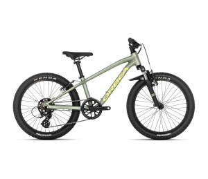 Bicicletă copii Orbea MX 20 XC - Metallic Green Artichoke (Matt) | Yellow (Matt)