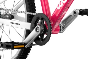 Bicicleta copii Woom 4 Go cu roti 20" roz Hot Pink - Img 5
