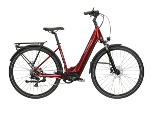 Bicicleta Electrica Trekking Kross Trans Hybrid 3.0 LS 28 inch rosie microSHIFT