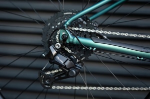 Bicicleta MTB Kross Level X100 29 inch verde-negru, Shimano Essa - Img 13