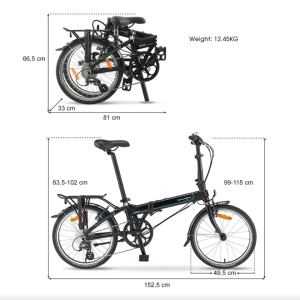Bicicleta Pliabila Dahon Mariner D8 Black - Img 3