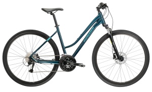 Bicicleta Trekking Kross Evado 5.0 PP 28 inch turcoaz Shimano Acera
