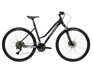 Bicicleta Trekking Kross Evado 7.0 28 inch neagra Shimano Cues