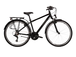 Bicicleta Trekking Kross Trans 1.0 SR 28 inch neagra