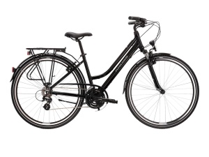 Bicicleta Urban Kross Trans 2.0 28 inch neagra Shimano Altus
