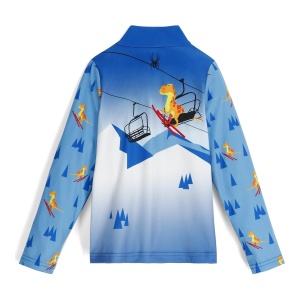 Bluza Baieti Spyder International 1/2 Zip Cobalt T-Rex - Img 2