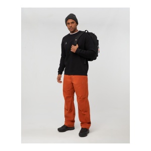 Bluza Barbati Mammut Base Ml Crew Neck Men Ski Tour Black - Img 8