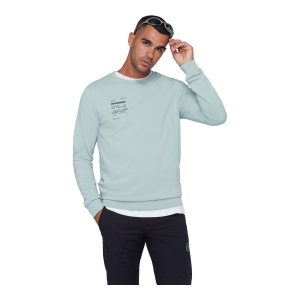 Bluza Barbati Mammut Core ML Crew Neck Vert Nebla