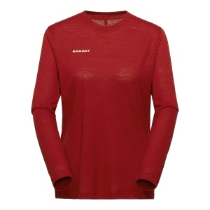 Bluza Femei Mammut Massone Light Longsleeve Dark Mammut Red - Img 2