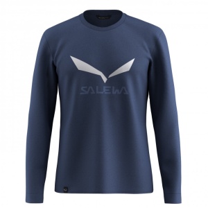 Bluza trekking barbati Salewa Solidlogo Dry FW 2025