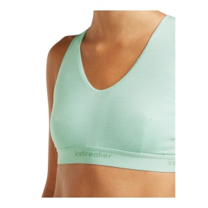 Bustiera Femei Icebreaker Merino Blend 125 Cool-Lite™ Sprite Albastru - Img 4