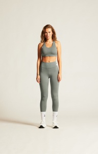 Bustieră sport Craft Collective Padded - verde | antrenament