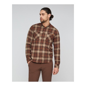 Camasa Barbati Mammut Alvra Longsleeve Soil-Sablun - Img 2