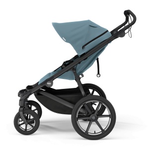Carucior Thule Urban Glide 4 all-terrain cu catarama hamului magnetica, Albastru - Img 2