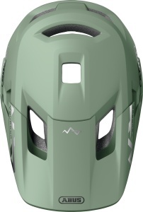 Cască copii MTB full-face Abus YouDrop FF - verde deschis - Img 6
