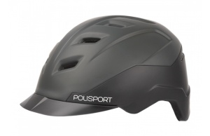 Casca Polisport E-City, Comfortabila, L(58-61) Neagra - Img 2