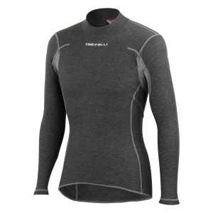 Castelli Bluza corp cu maneca lunga Flanders Warm LS - gri