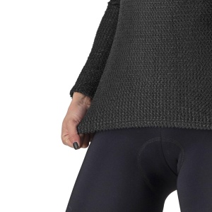 Castelli - bluza de corp ciclism pentru femei vreme rece maneca lunga Cold Days W 2nd Layer - negru - Img 4