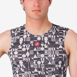 Castelli - bluza de corp fara maneci - Espresso R--A/D Baselayer - albastru Twilight - Img 3