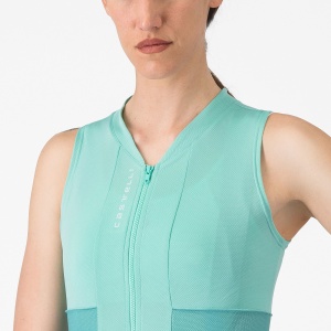 Castelli - maiou ciclism - Anima 4 Sleeveless - 20-35 gr C - albastru deschis - Img 4