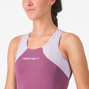 Castelli - maiou ciclism - Sole W Top - mov | lila - Img 4