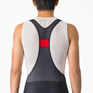 Castelli - pantaloni ciclism scurti cu bretele - Entrata 2 Bibshort - 15-35 gr C - negru - Img 4