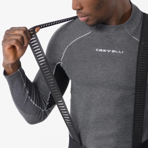 Castelli - pantaloni lungi cu bretele - Espresso 2 Bibtight - gri fumuriu - 3XL - Img 11