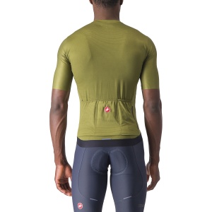 Castelli - tricou ciclism cu maneca scurta pentru barbati Espresso Jersey - verde inchis kaki - Img 2