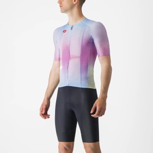 Castelli - tricou ciclism cu maneca scurta pentru barbati R-A/D Jersey - multicolor violet - Img 8