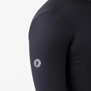 Castelli - tricou ciclism maneca lunga - Thermowoven LS Jersey - negru - 3XL - Img 5