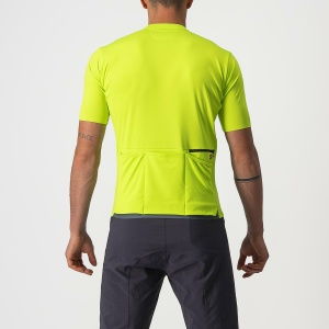 Castelli - tricou pentru ciclism cu maneca scurta Unlimited AllRoad - gallben fluo - Img 2