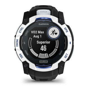 Ceas Garmin Instinct 3 Solar 50MM Whitestone-Black - Img 2