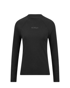 CEP - bluza base layer maneca lunga - Core Run Merino W - black - L