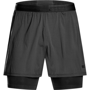 CEP - pantaloni scurti - Ultralight Shorts 2 in 1 - Negru
