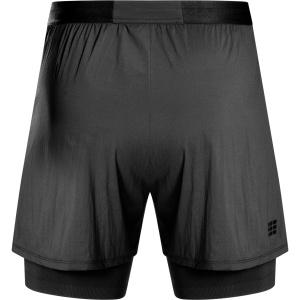 CEP - pantaloni scurti - Ultralight Shorts 2 in 1 - Negru - Img 2
