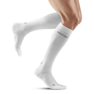 CEP - sosete compresie inalte - ultralight socks tall v3 - white