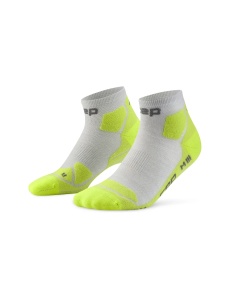CEP - sosete compresie low cut - Hiking Light Cushion W - grey | acid lime - III (37-40) - Img 2