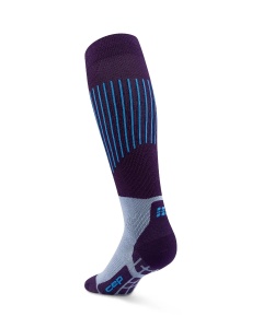 CEP - sosete compresie tall - Ski Ultralight 3.0 - dark purple | blue - III - Img 3