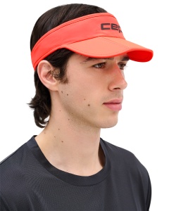 CEP - vizor - run foldable visor - burgundy - Img 20