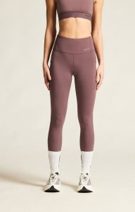 Colanți alergare Craft Essence Tights 3 damă - mov - Img 2