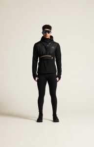 Colanți trail Craft Pro Trail Tights 2 - negru | poliamidă reciclată
